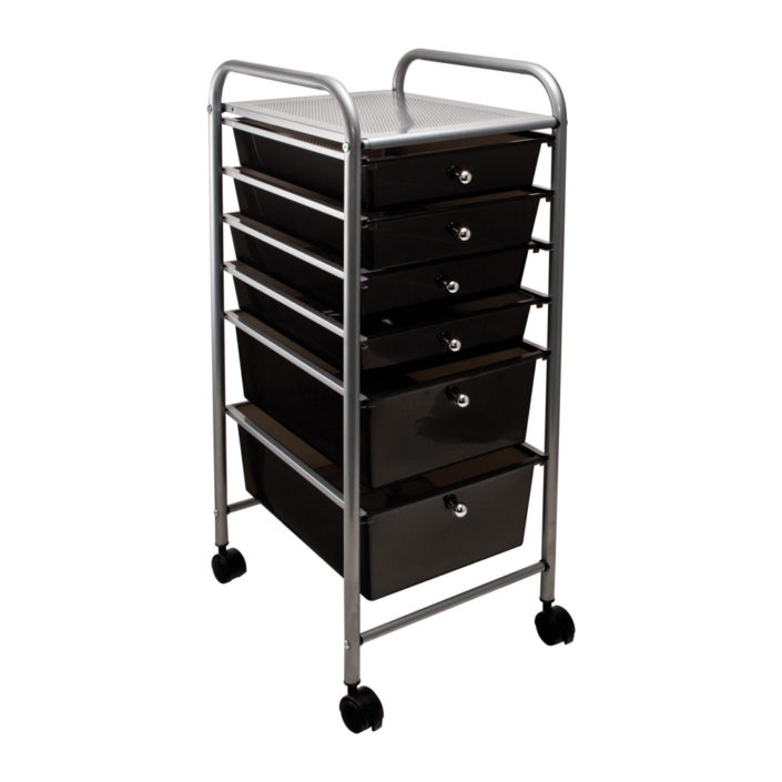 6-Drawer Rolling Cart - Storage Studios