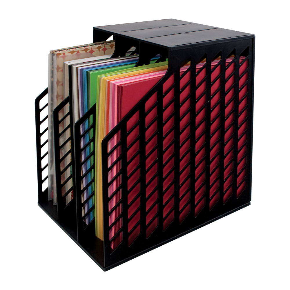 Storage Studios Expandable Paper Organizer 12 Pockets 1.375 x 13.125 x 13.25
