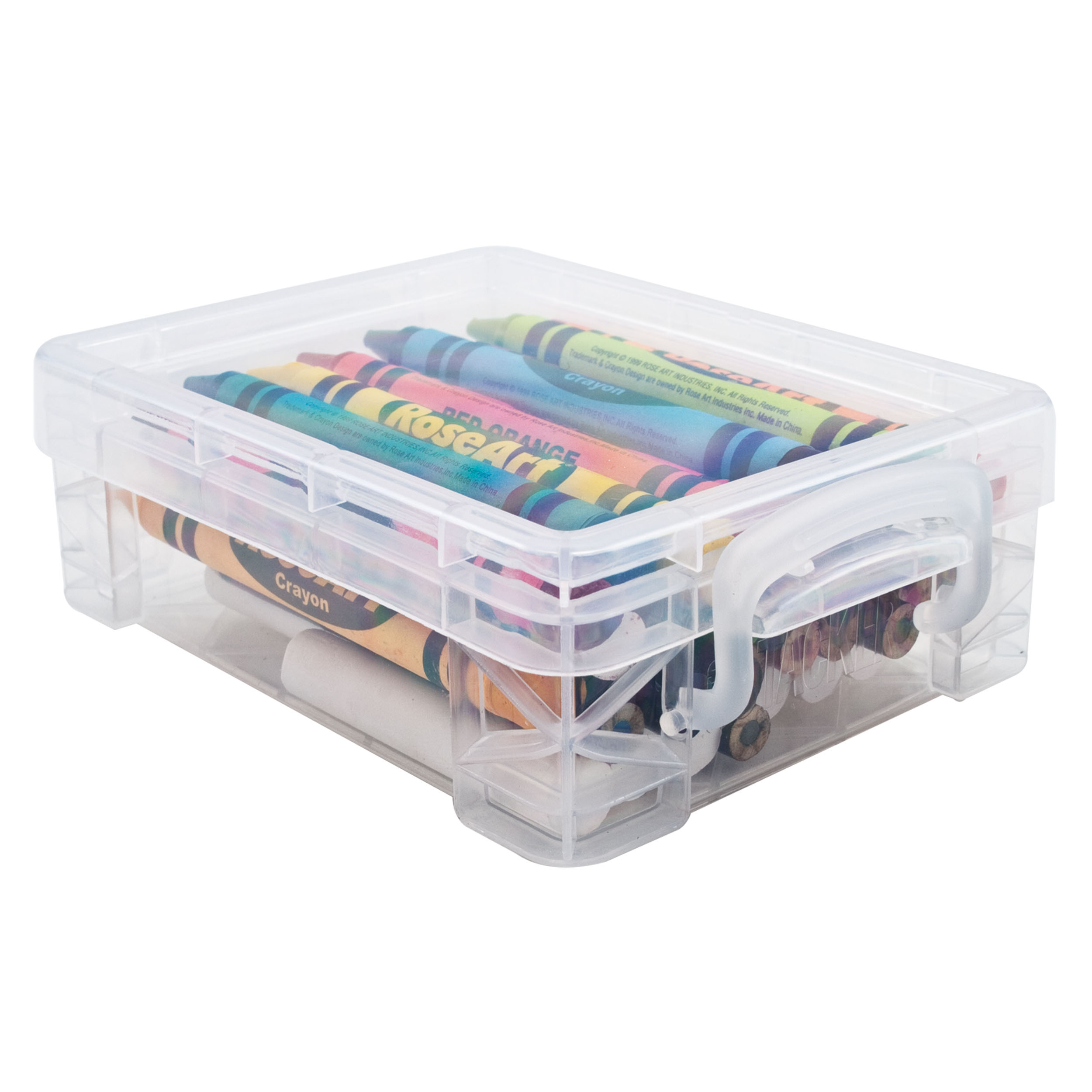 Clear Super Stacker® Crayon Box Great for Parts Keepers Too Blue Hobbies 